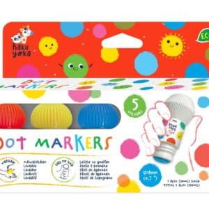 Marcadores de Puntos 5 colores