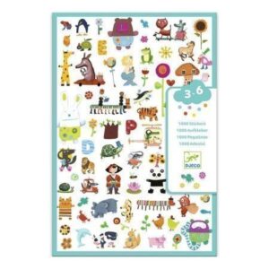 1000 stickers for little ones - Djeco