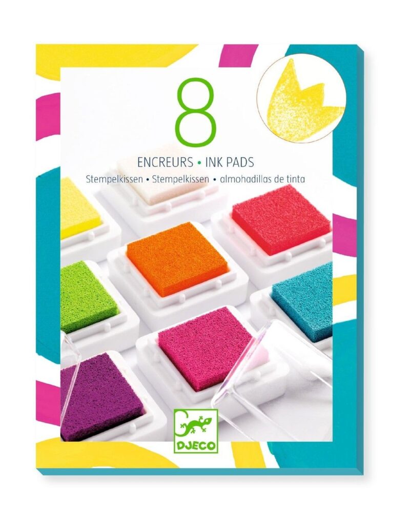 8 tampones de tinta y 1 limpiador - Pop
