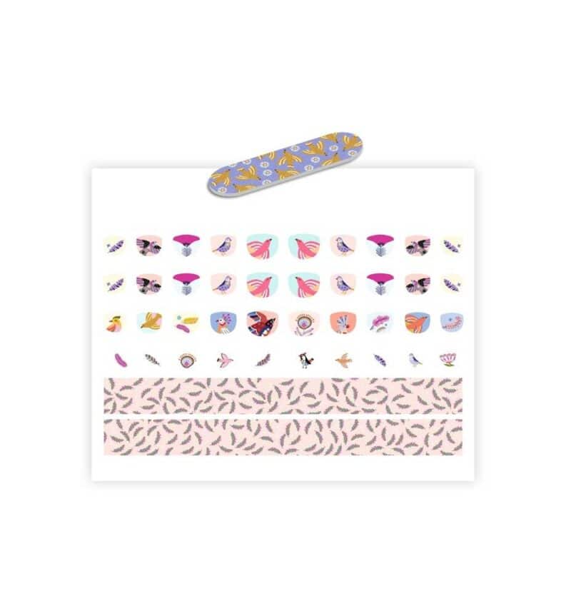 Adhesivos para uñas Plumas