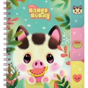 Bangoberry libreta pestañas Piggy Pig