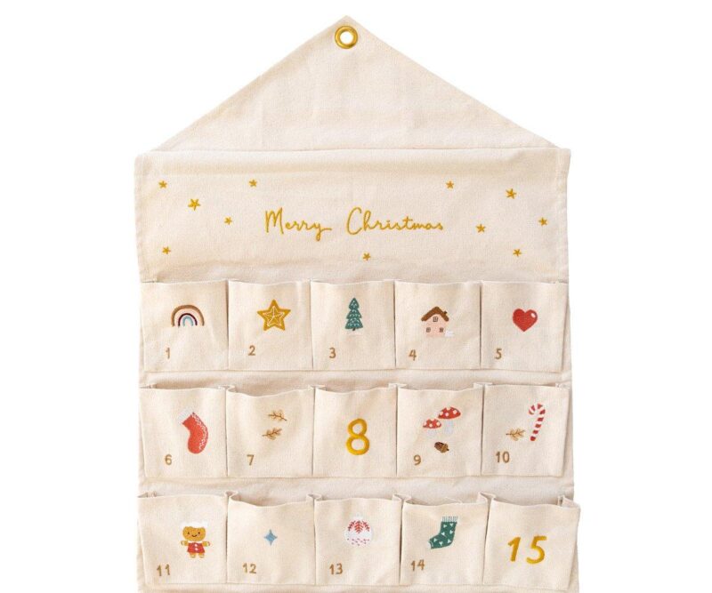 Calendario de Adviento Monnëka Bordado Monnëka
