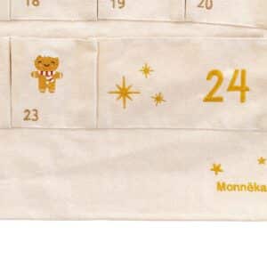 Calendario de Adviento Monnëka Bordado Monnëka