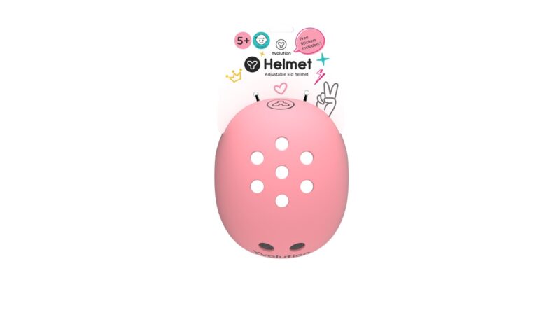 Casco pequeño rosa Yvolution