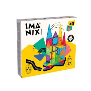 Construcción magnética 32 piezas Imanix