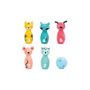 Juego de Bolos Animales