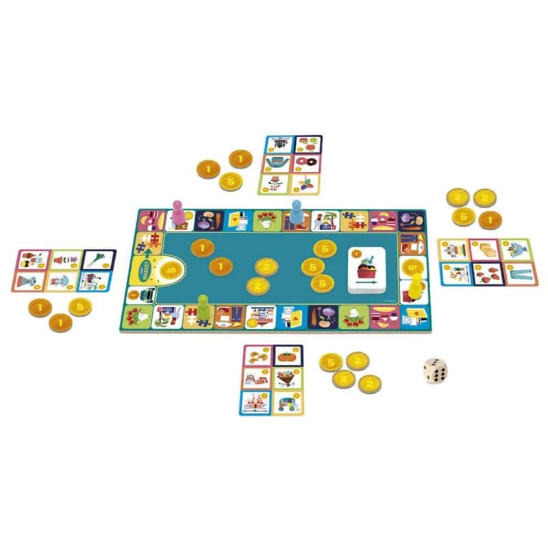 Juego de matemáticas Little Market