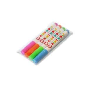 Kidymarker 4 RGBO markers. Kidywolf