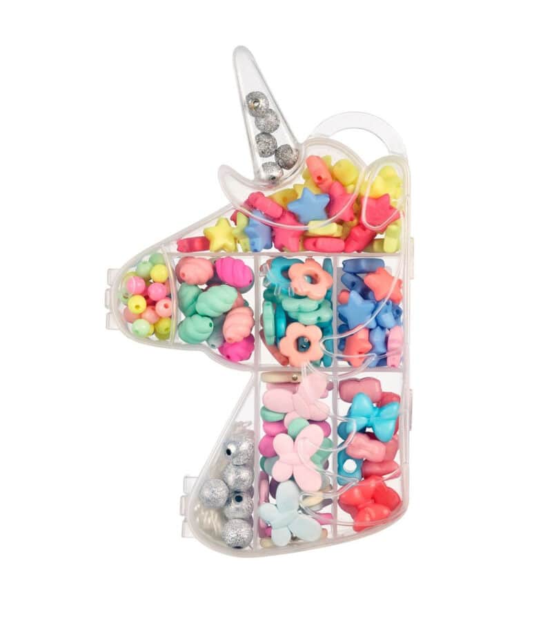Kit manualidades perlas, Unicornio