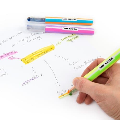 Marcador 2en1 dibuja con 2 colores a la vez4