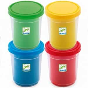 Pasta moldear 4 botes de pasta - Djeco