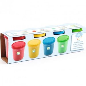 Pasta moldear 4 botes de pasta - Djeco