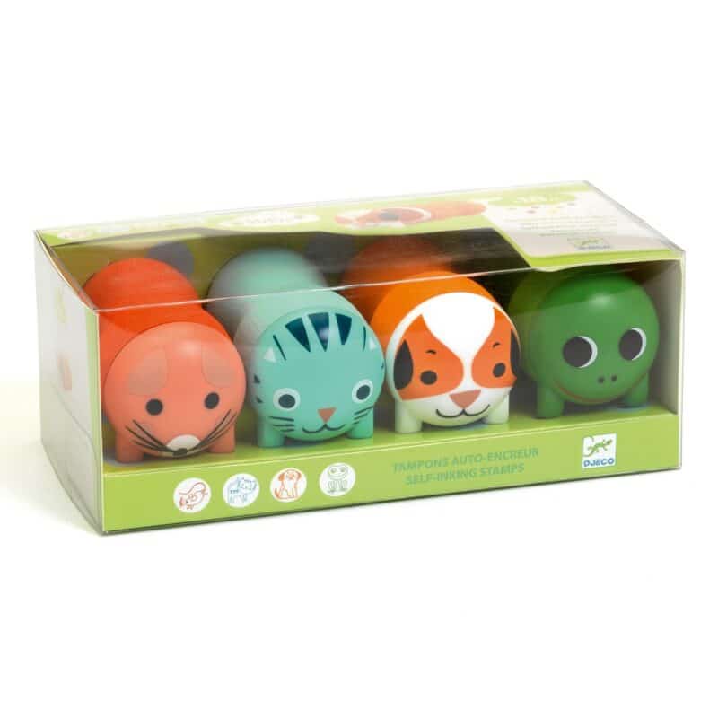 Sellos para los peques - Animales de jardín