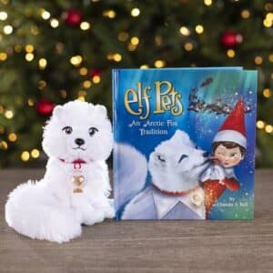 The Elf on the shelf - Elf Pets, cuento y peluche zorro artic
