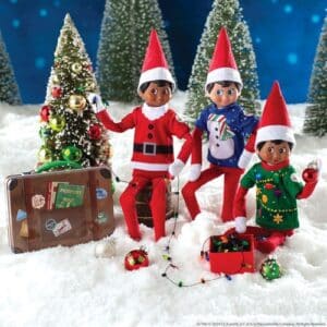 The Elf on the shelf - Vestuario Claus couture pack 3 camisetas