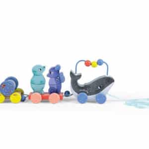 Tren de actividades Aventuras de Paulie - Moulin Roty