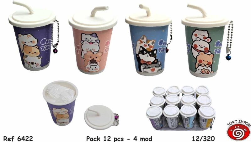 Col Cats vaso con 30 toallitas