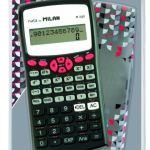 Calculadora científica Milan roja
