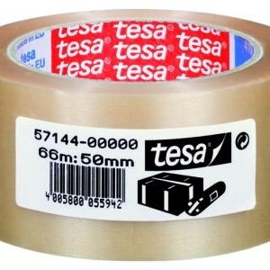 Cinta adhesiva 66x50 pvc rugoso torre transparente