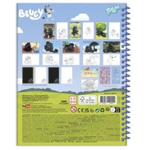 Libro de rascar Bluey