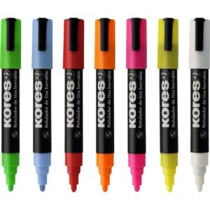 Rotulazor tiza liquida rt1 punta cónica surtido pack 6 uds