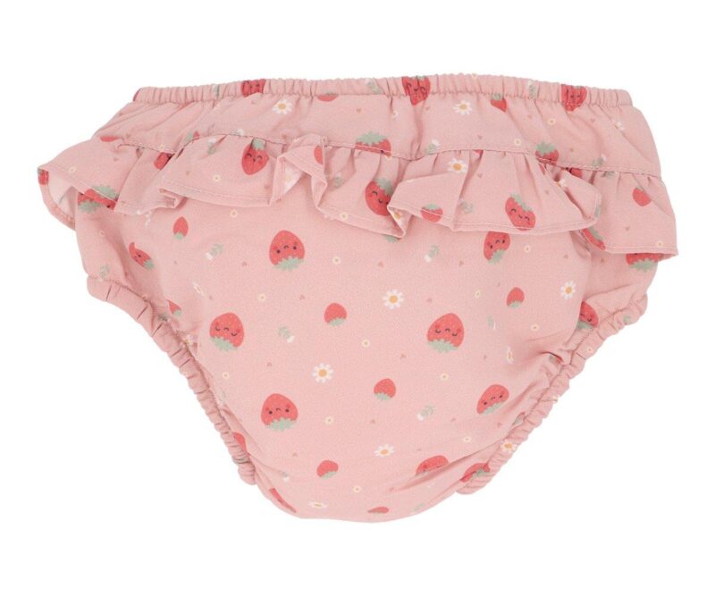 Bañador Pañal Volantes Strawberries – Protección y Estilo para los más Pequeños
