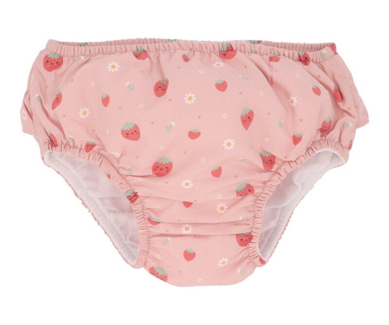 Bañador Pañal Volantes Strawberries – Protección y Estilo para los más Pequeños