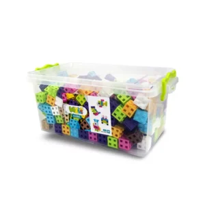 Bloques Meli CUBE EDU pastel 300 piezas