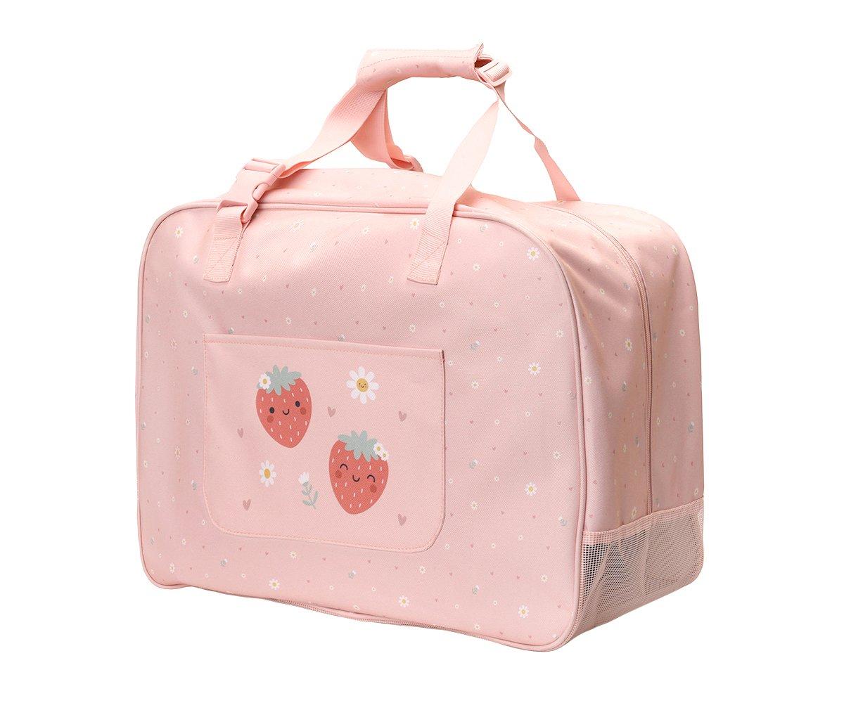 Bolso de Playa con Rejilla Strawberries Personalizable – Espacioso y Funcional 3 Bolso de Playa con Rejilla Strawberries Personalizable – Espacioso y Funcional