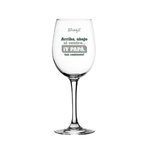 Copa de Vino Arriba, Abajo, al Centro… y Papá tan Contento – Mr. Wonderful