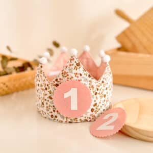 Corona cumple Flores