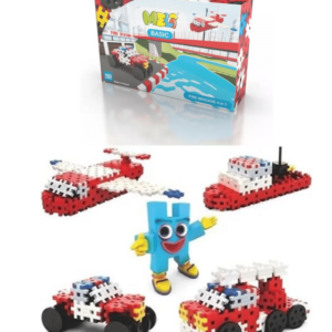 Meli Basic Bomberos 4 en 1 – Bloques de Construcción para Pequeños Rescatistas