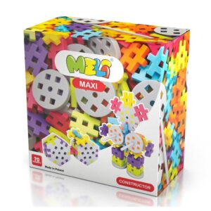 Meli Maxi Constructor 70 piezas – Bloques de Construcción Grandes para Pequeños Creadores