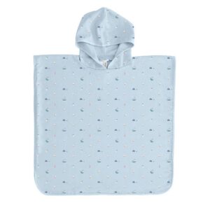 Poncho de Playa Fishing Boat – Suave, Absorbente y de Secado Rápido Talla S