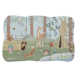 Puzzle de Baño Forest Friends – Little Dutch (6 Piezas de Espuma)