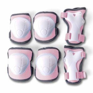 Set de Protecciones Rosa Yvolution – Rodilleras y Coderas