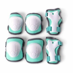 Set de Protecciones Verde Yvolution – Rodilleras y Coderas