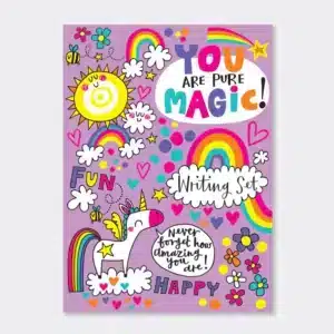 Set de escritura: papeles, cartas y sobres You are magic
