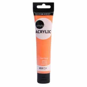 Simply color pintura acrilica neón tub