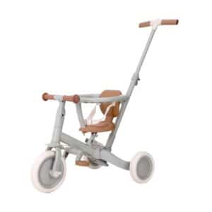 Triciclo con Barra Verde Little Dutch – Evolutivo y Versátil