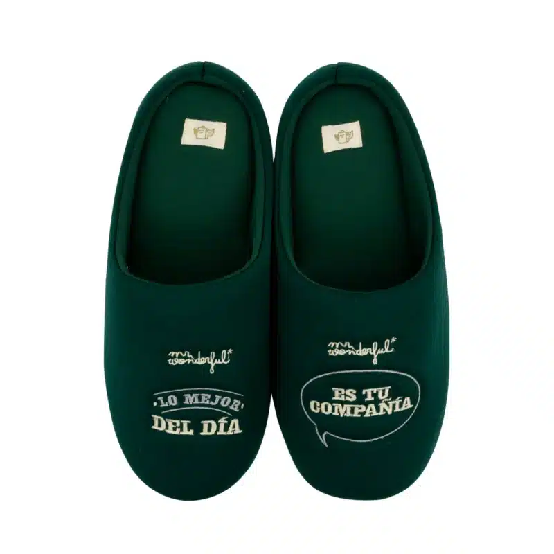 Zapatillas Talla 40-43 Lo Mejor del Día es tu Compañía – Mr. Wonderful