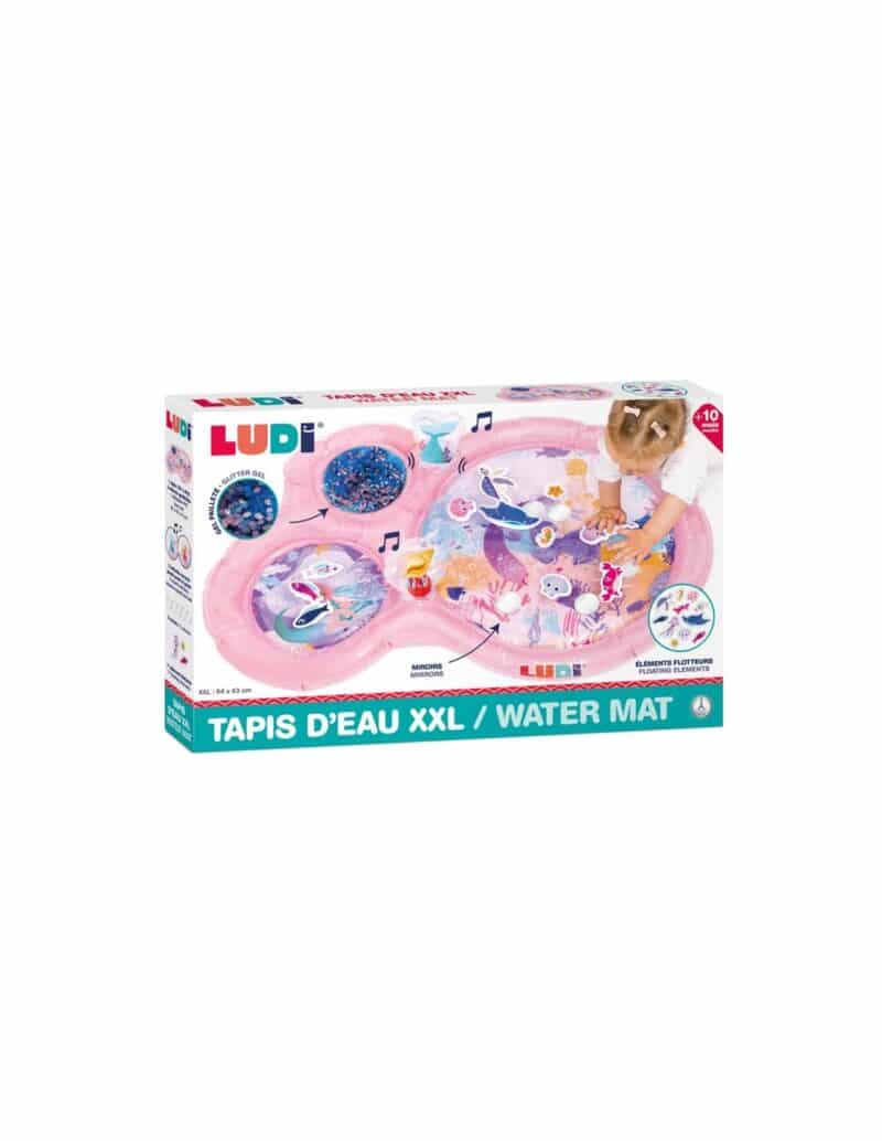 Área de juego con agua Sirena de Ludi – Alfombra sensorial para bebés