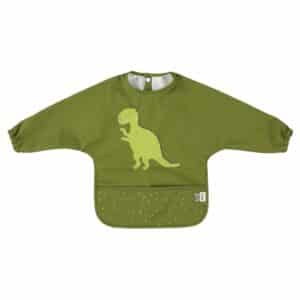 Babero con Mangas Mr. Dino de Trixie – Impermeable, Ligero y con Cobertura Completa