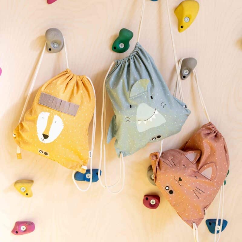Bolsa con Cordón Mr. Dino de Trixie – Práctica, Ligera y con Estilo Jurásico