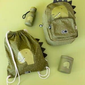 Bolsa con Cordón Mr. Dino de Trixie – Práctica, Ligera y con Estilo Jurásico