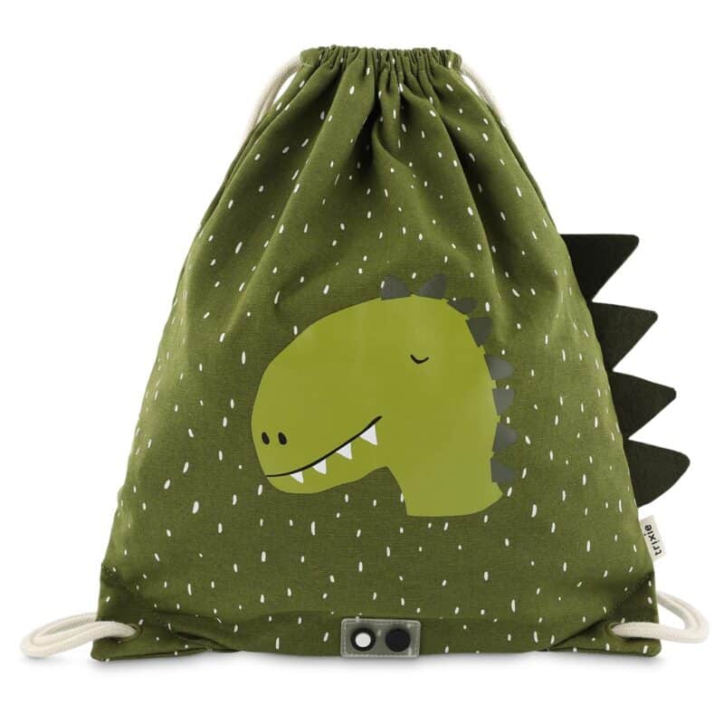 Bolsa con Cordón Mr. Dino de Trixie – Práctica, Ligera y con Estilo Jurásico