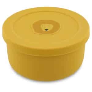 Bote de Silicona para Snacks con Tapa Mr. Lion de Trixie – Práctico, Antiderrames y Perfecto para Pequeños Aventureros