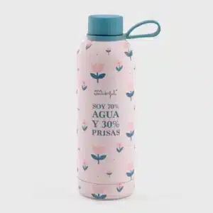 Botella térmica Mr. Wonderful – Soy 70% agua y 30% prisas