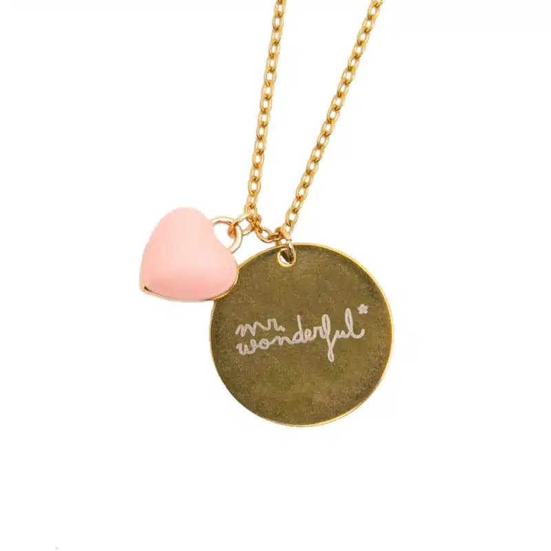 Collar Siempre contigo mamá – Acabado dorado