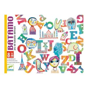 Juego de cartas Batamo de Djeco – ¡Velocidad mental y palabras al instante!